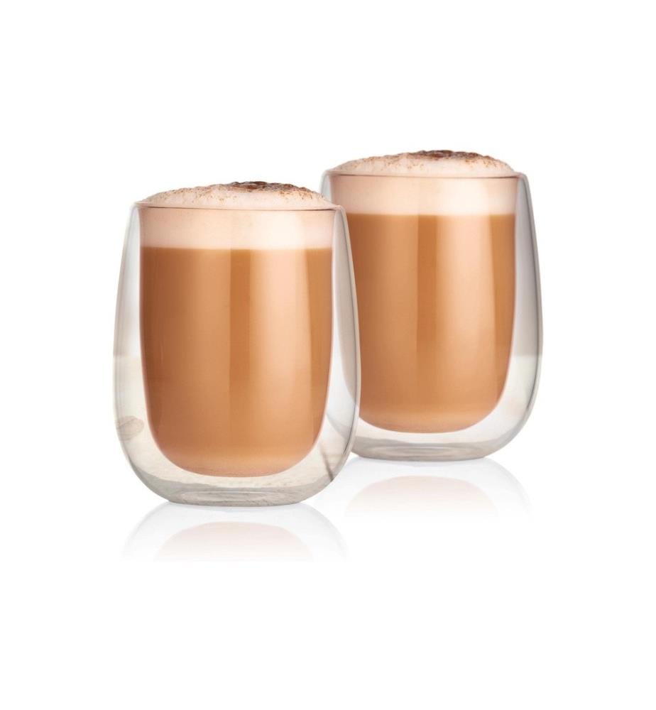 GOURMETMAXX - Verre à cappuccino 250 ml, 2 Pièce/s, Transparent