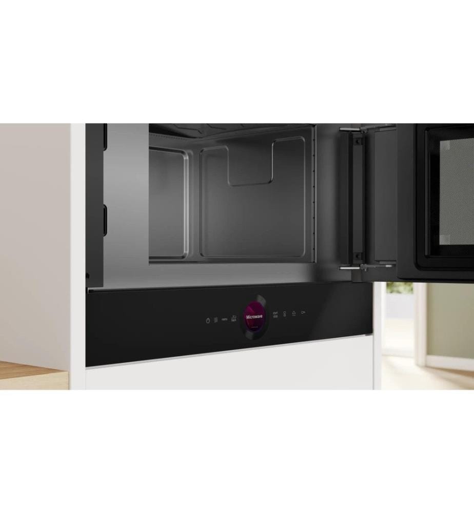 BOSCH - Four à micro-ondes encastré Serie 8 BFR7221B1 Droite