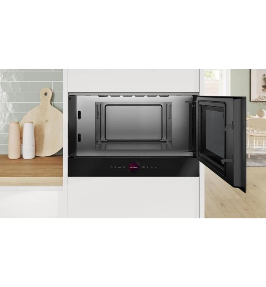 BOSCH - Four à micro-ondes encastré Serie 8 BFR7221B1 Droite