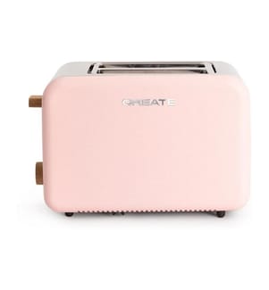 Create - Grille-pain Retro Rose pastel