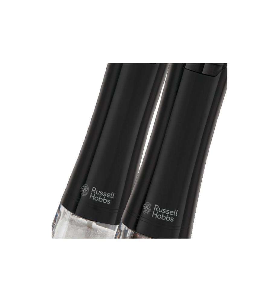 Russell Hobbs - Moulins à sel et à poivre 2 pièces, 23.3 cm, Noir