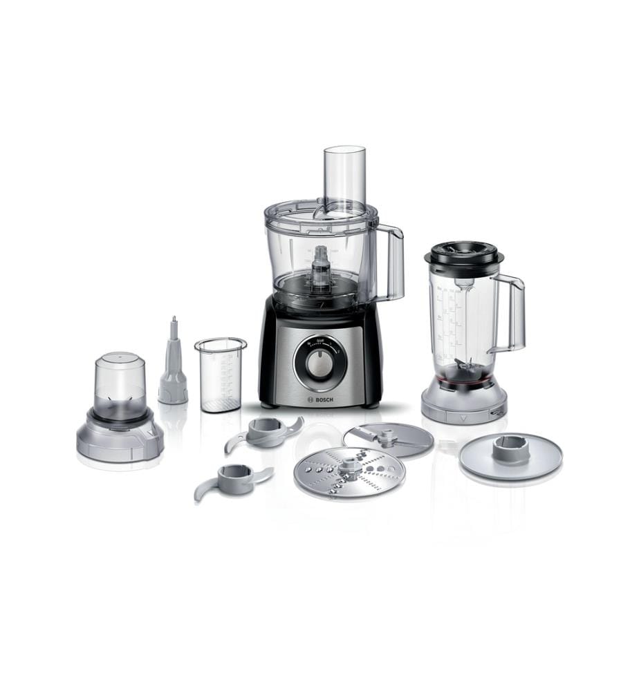BOSCH - Robot ménager MultiTalent 3 MCM3501M Acier inoxydable/Noir