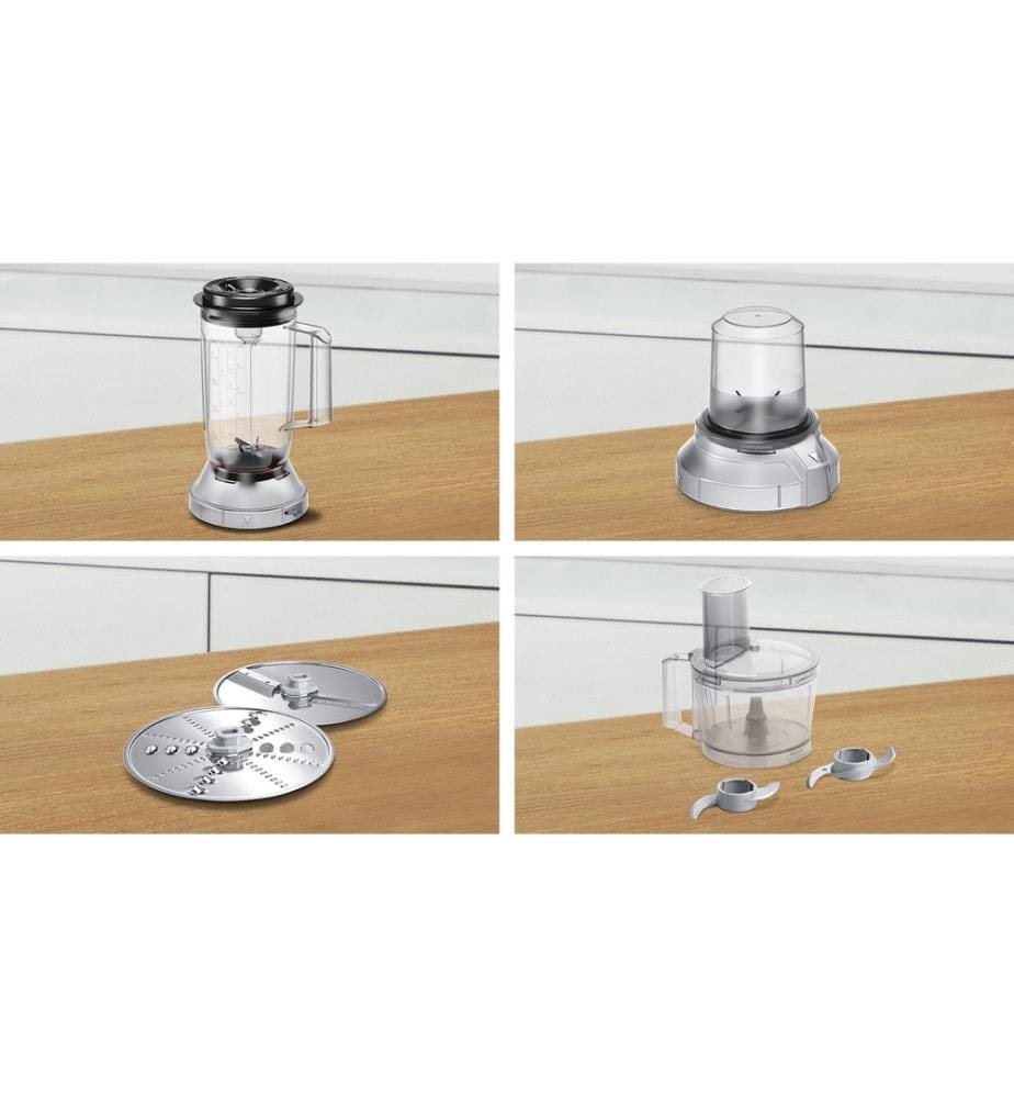 BOSCH - Robot ménager MultiTalent 3 MCM3501M Acier inoxydable/Noir