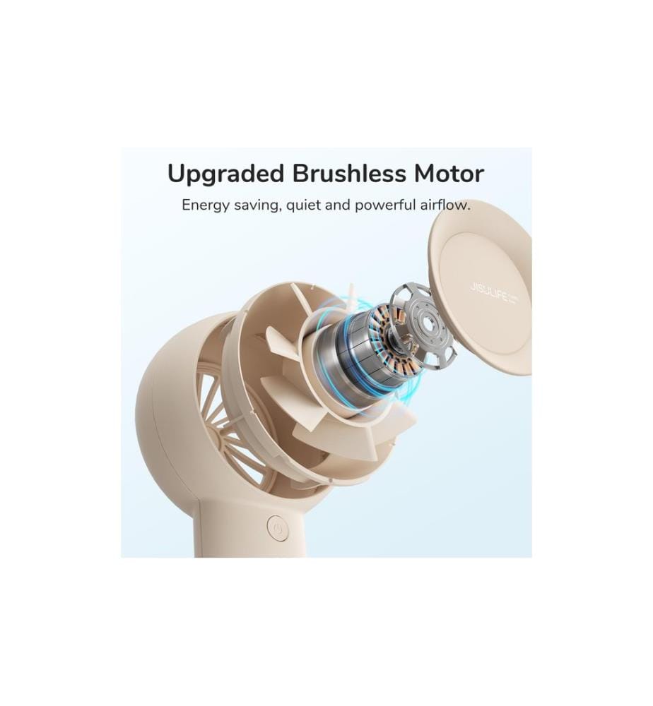 Jisulife - Handventilator Life5 Plus Braun
