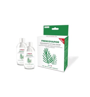 POLTI - Neutralisation des odeurs pour balai vapeur Pin, 2 x 200 ml