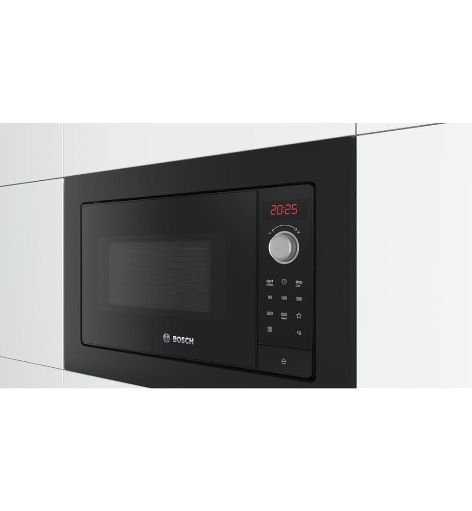 BOSCH - Four à micro-ondes encastré BFL623MB3 Noir