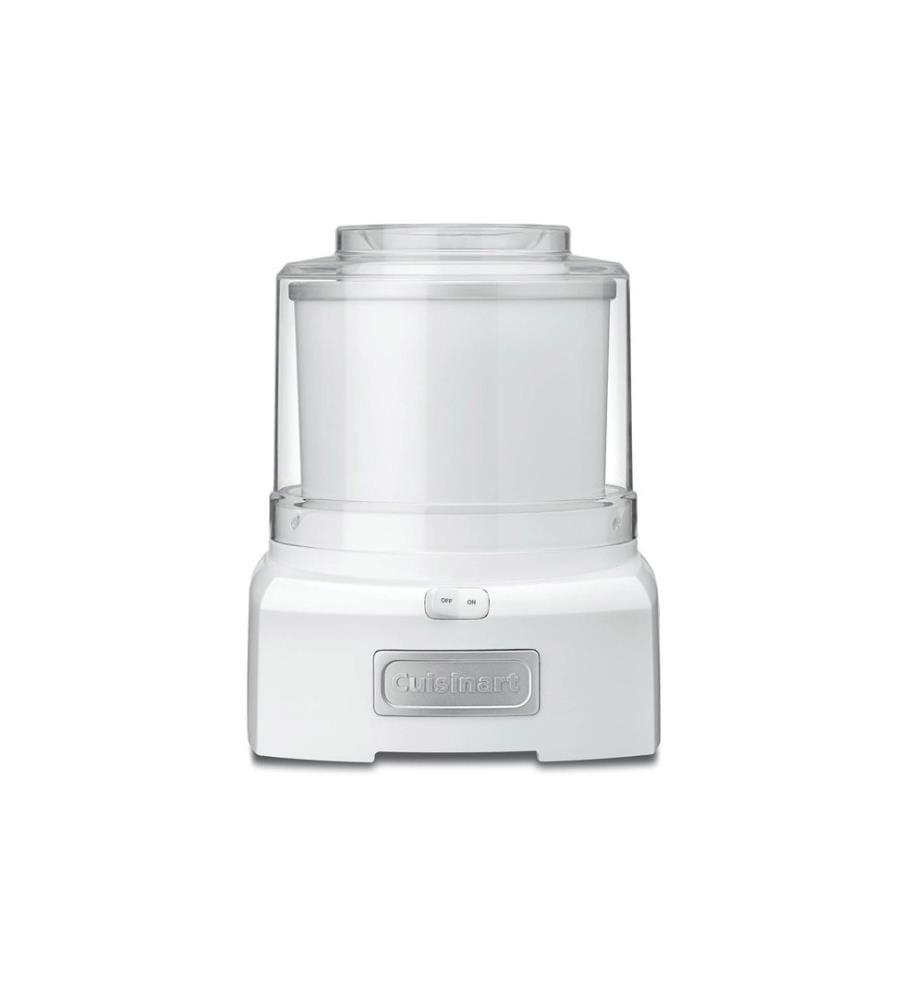 Cuisinart - Machine à glace ICE21E 1.4 l, Blanc