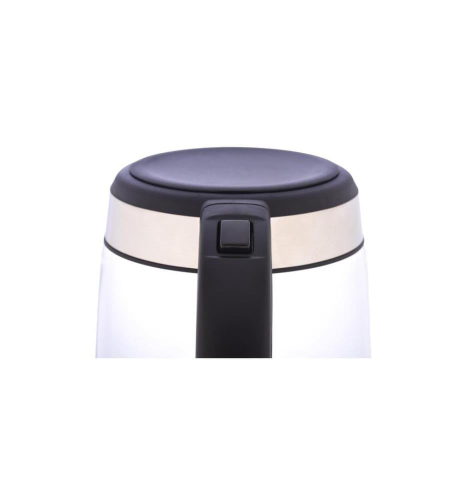Russell Hobbs - Bouilloire électrique 1.7 l, Transparent/Noir/Argenté