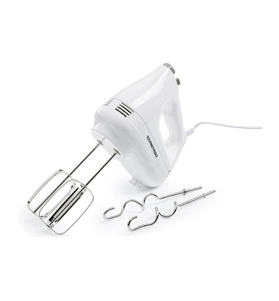 GOURMETMAXX - Batteur 250W y compris le fouet Blanc