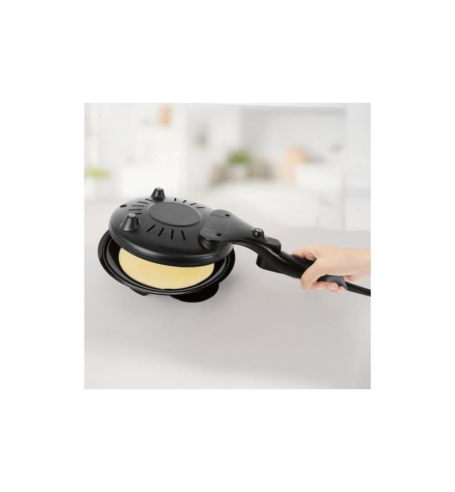 GOURMETMAXX - Crêpe Maker 750 W Schwarz