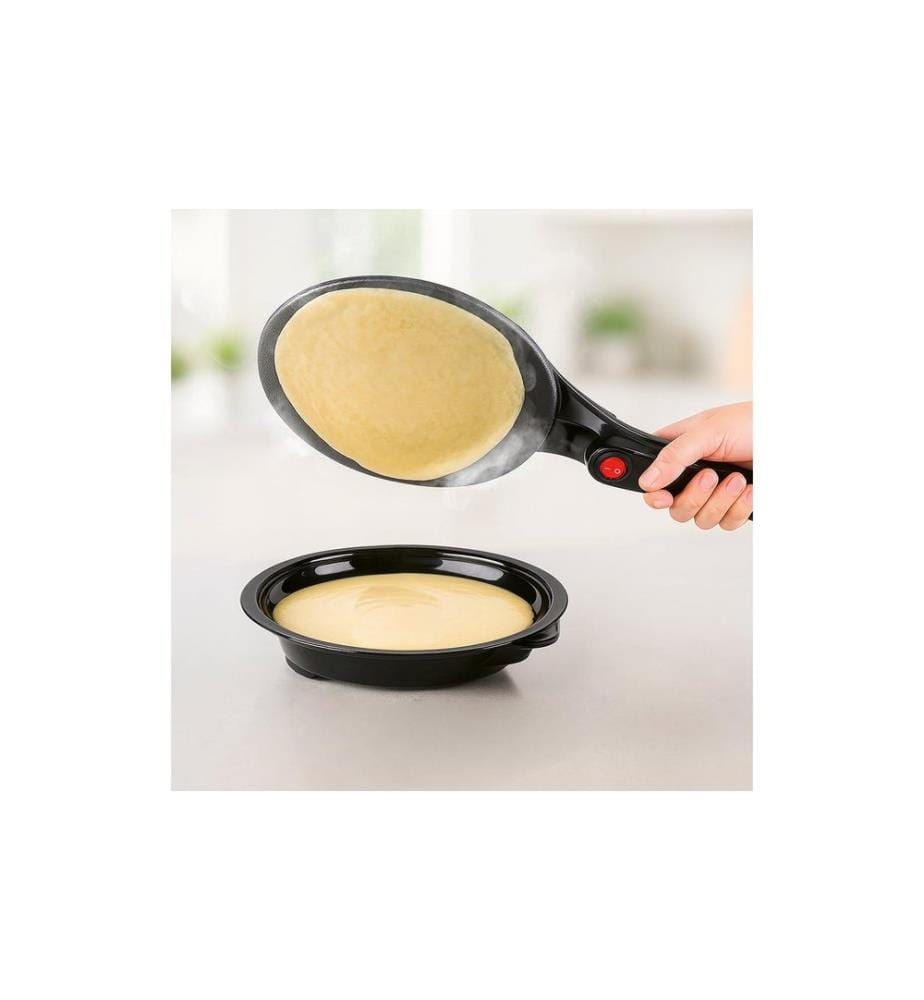 GOURMETMAXX - Crêpe Maker 750 W Schwarz