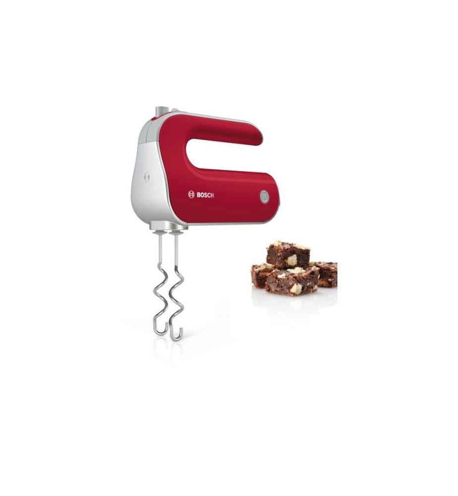 BOSCH - Batteur MFQ40303 Rouge/Argenté