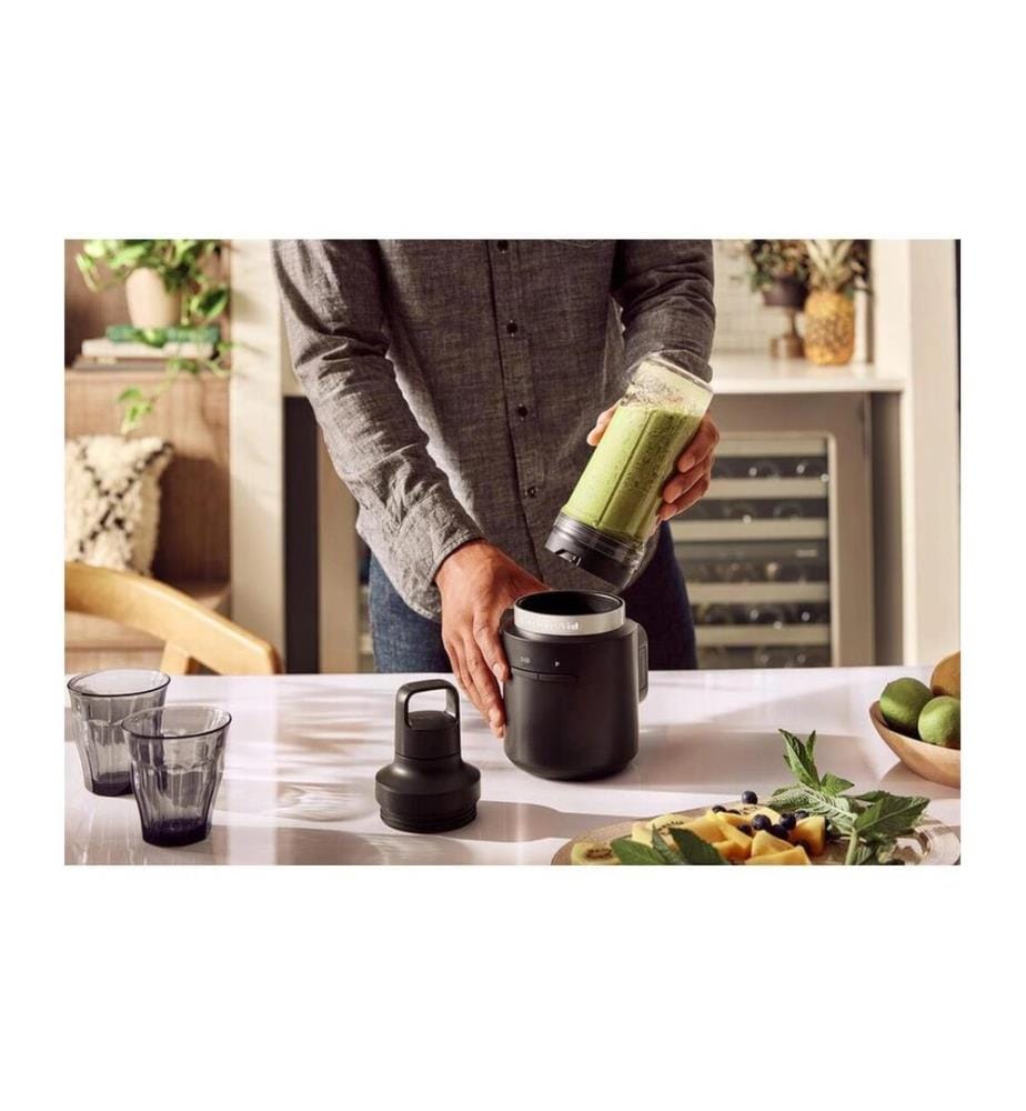 KitchenAid Standmixer Go Cordless 5KSBR256BM Schwarz