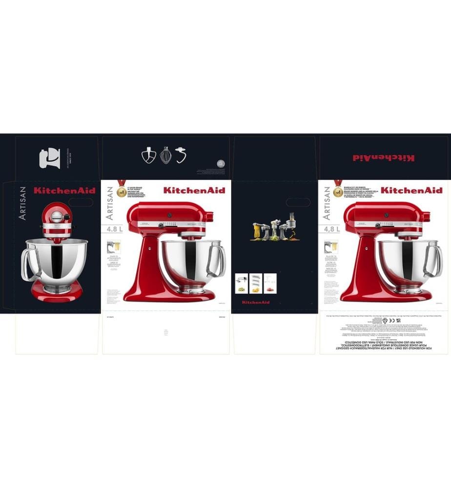 KitchenAid Verpackung zu KSM100-200