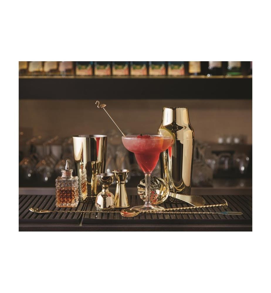PADERNO - Cocktail-Doppelmass 40/20 ml, Schwarz/Grau