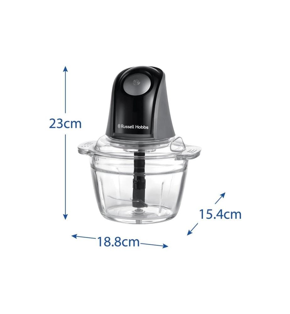 Russell Hobbs - Broyeur Matte Charcoal Mini Anthracite, 0.5 l