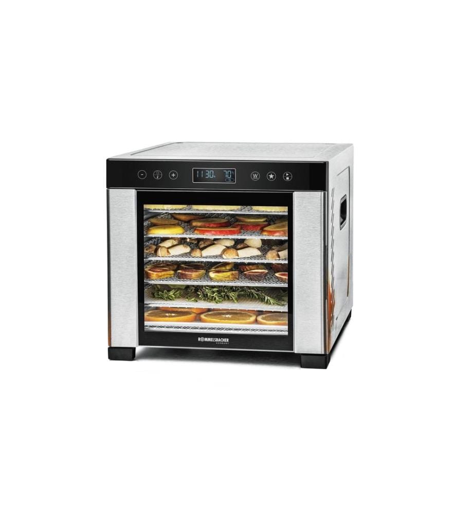 Rommelsbacher déshydrateur DA950 acier inoxydable/noir