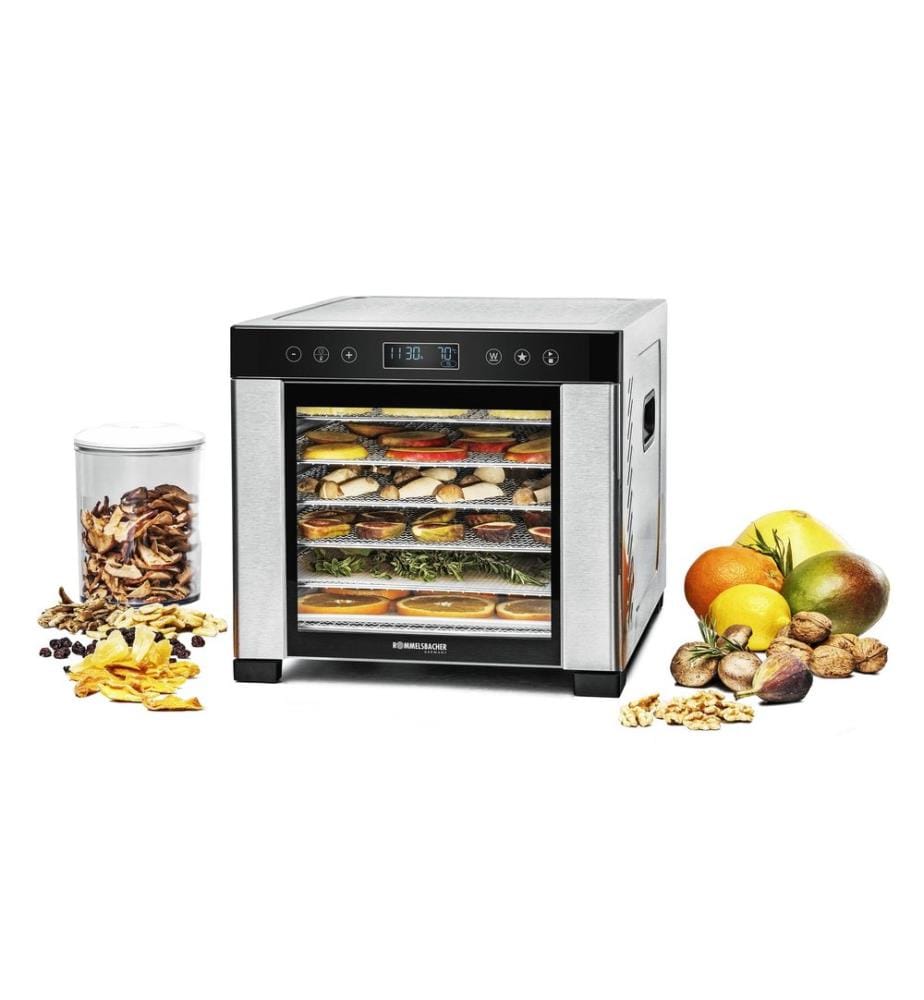 Rommelsbacher déshydrateur DA950 acier inoxydable/noir