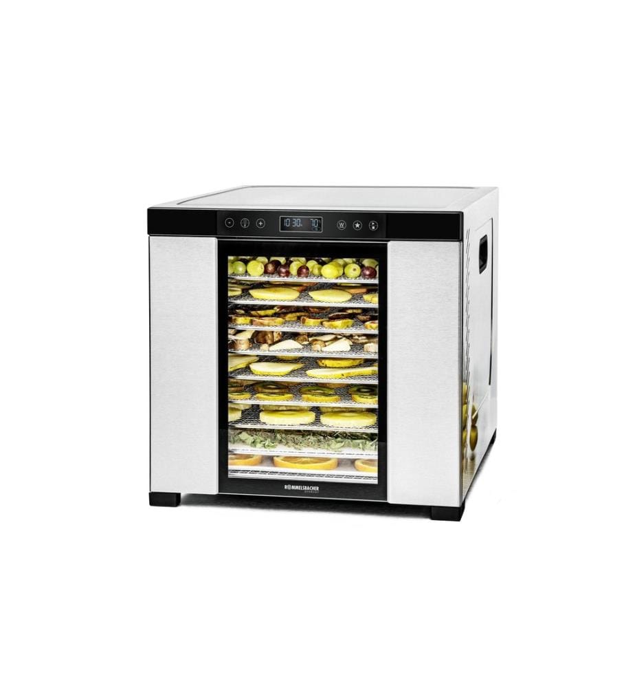 Rommelsbacher Déshydrateur DA 1050 Acier inoxydable/Noir