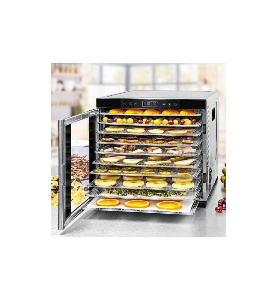 Rommelsbacher Déshydrateur DA 1050 Acier inoxydable/Noir