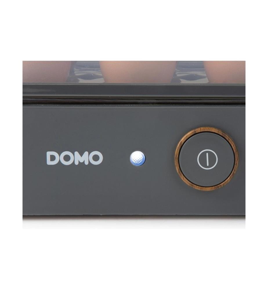 Domo Cuiseur d'oeufs DO9283EK Noir/Gris