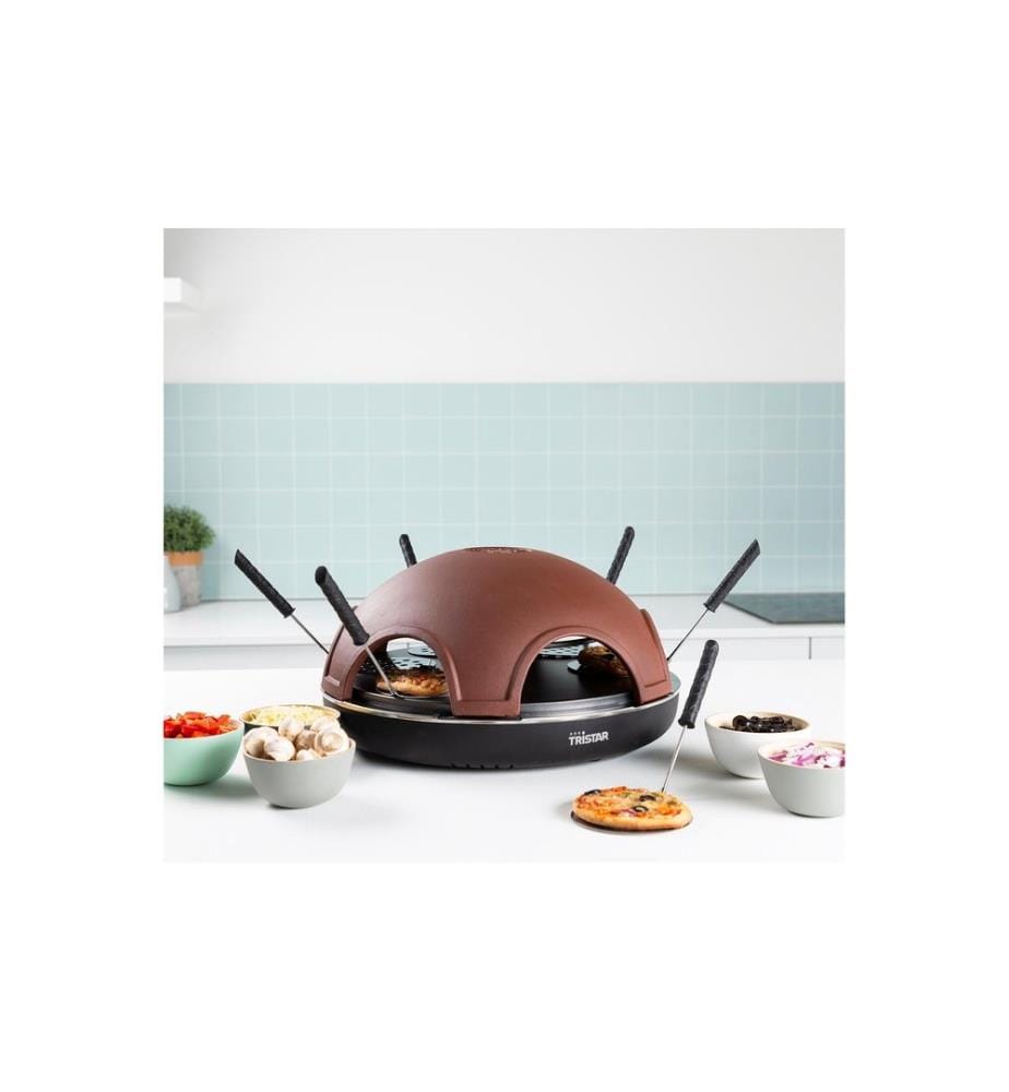Tristar Pizzadom Pizza Festa 6 pour 6 personnes