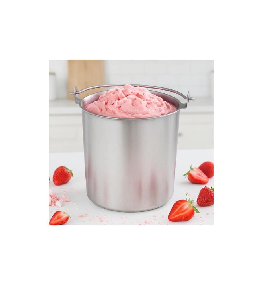 Gastroback Sorbetière à compresseur Mini Gelateria 1 l, Noir/Anthracite