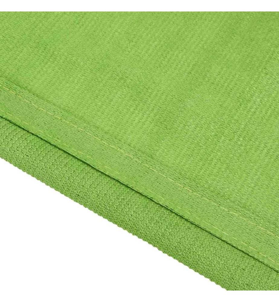 Tapis de tente vert clair 250x350 cm PEHD