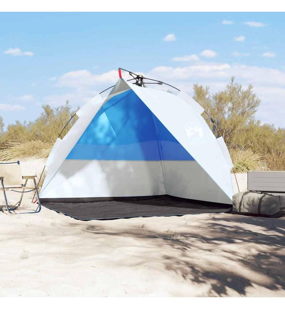 Strandzelt Azurblau Quick Release Wasserdicht