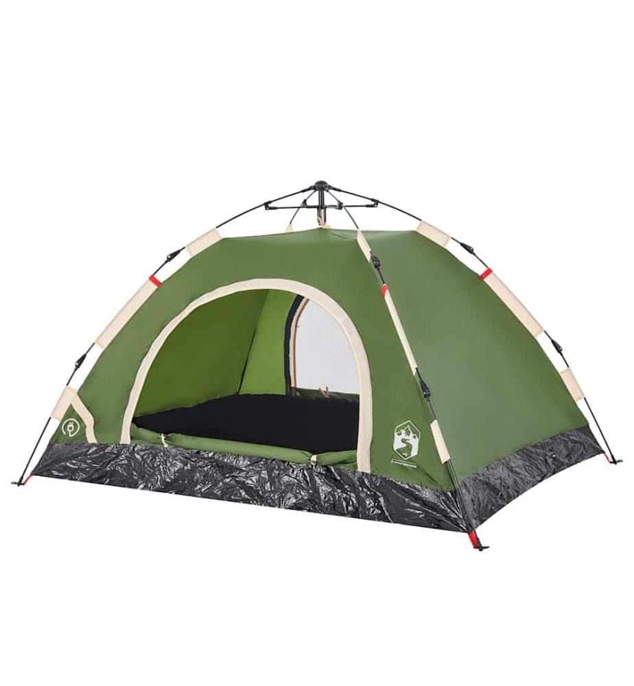Campingzelt 2 Personen Grün Quick Release