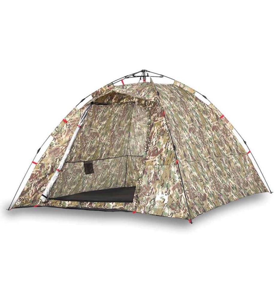 Angelzelt 4 Personen Tarnmuster Quick Release