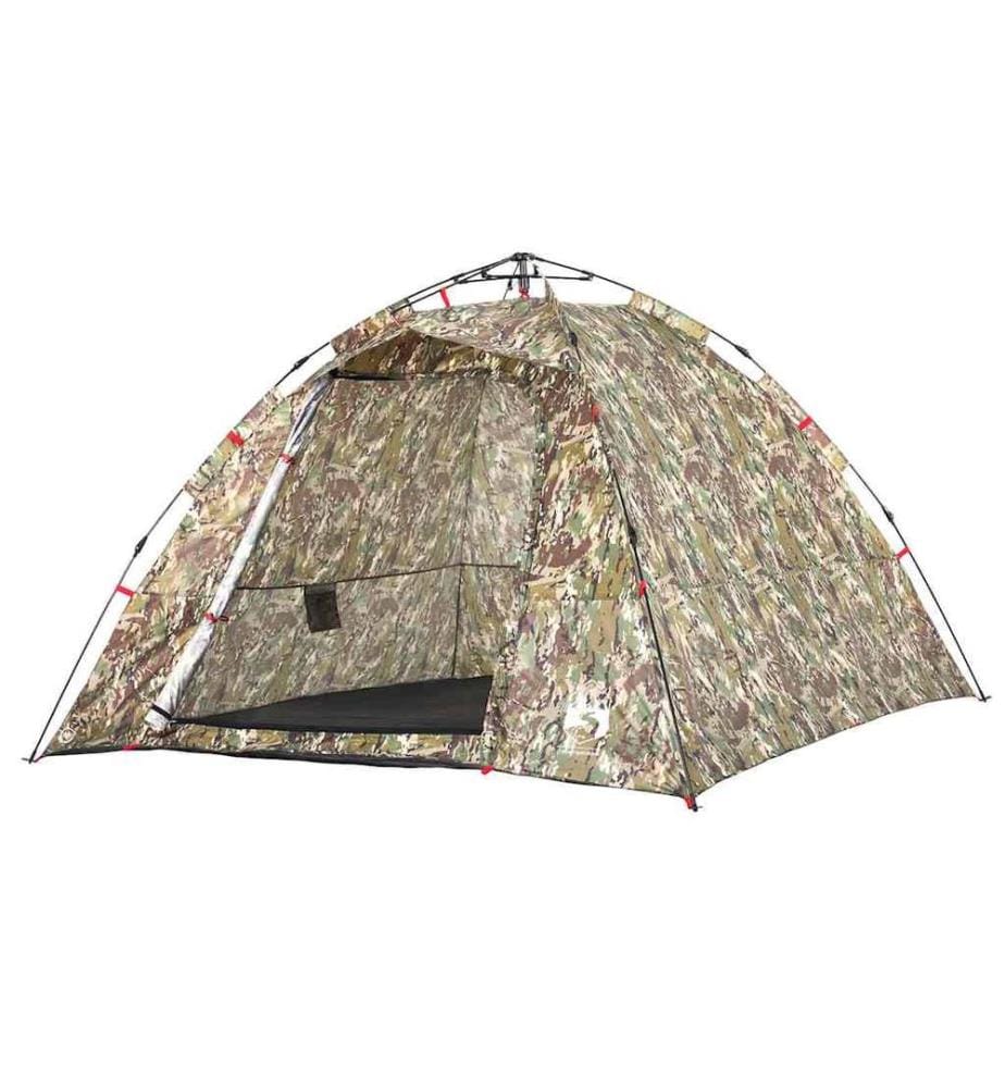 Angelzelt 4 Personen Tarnmuster Quick Release
