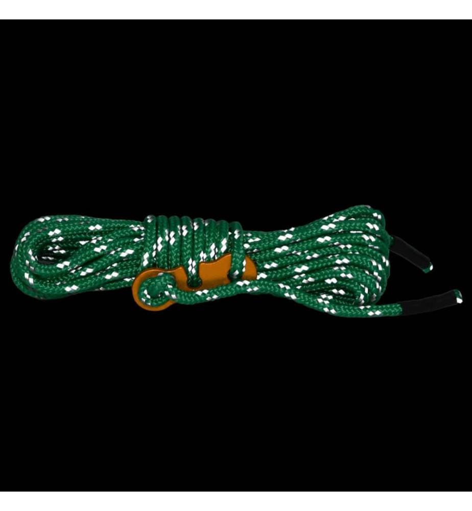 Zeltleinen mit Seilspannern 8 Stk. Reflektierend 4 m 4 mm