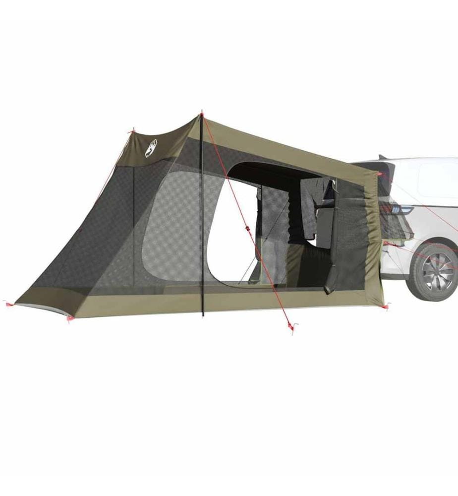 Tente de voiture 2 personnes vert olive imperméable