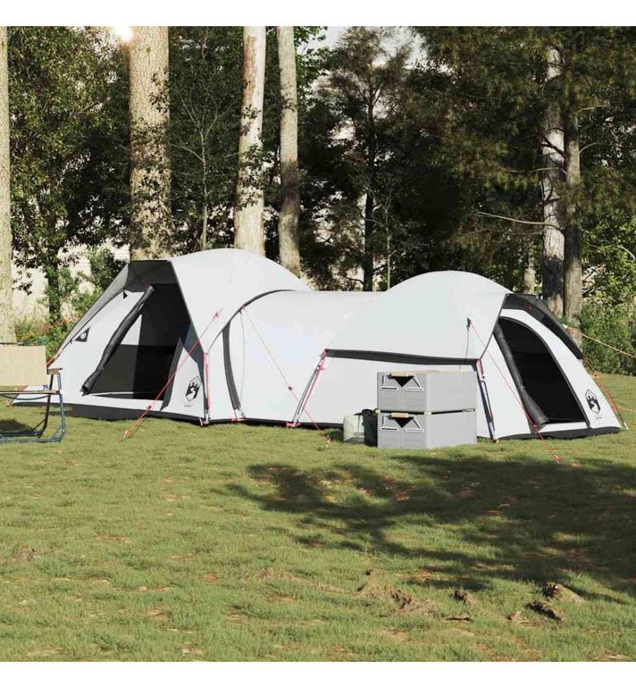 Tente de camping 5 personnes blanc tissu occultant imperméable