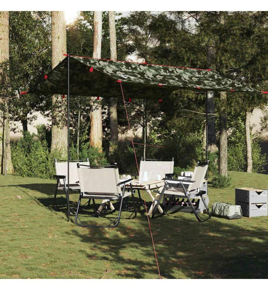 Tarp Tarnmuster 306x306 cm Wasserdicht