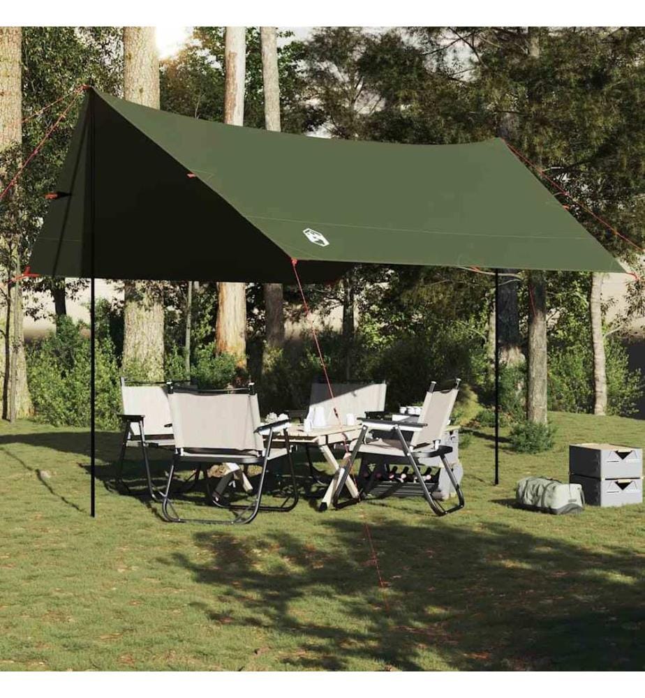 Tarp Olivgrün 438x376x212 cm Wasserdicht