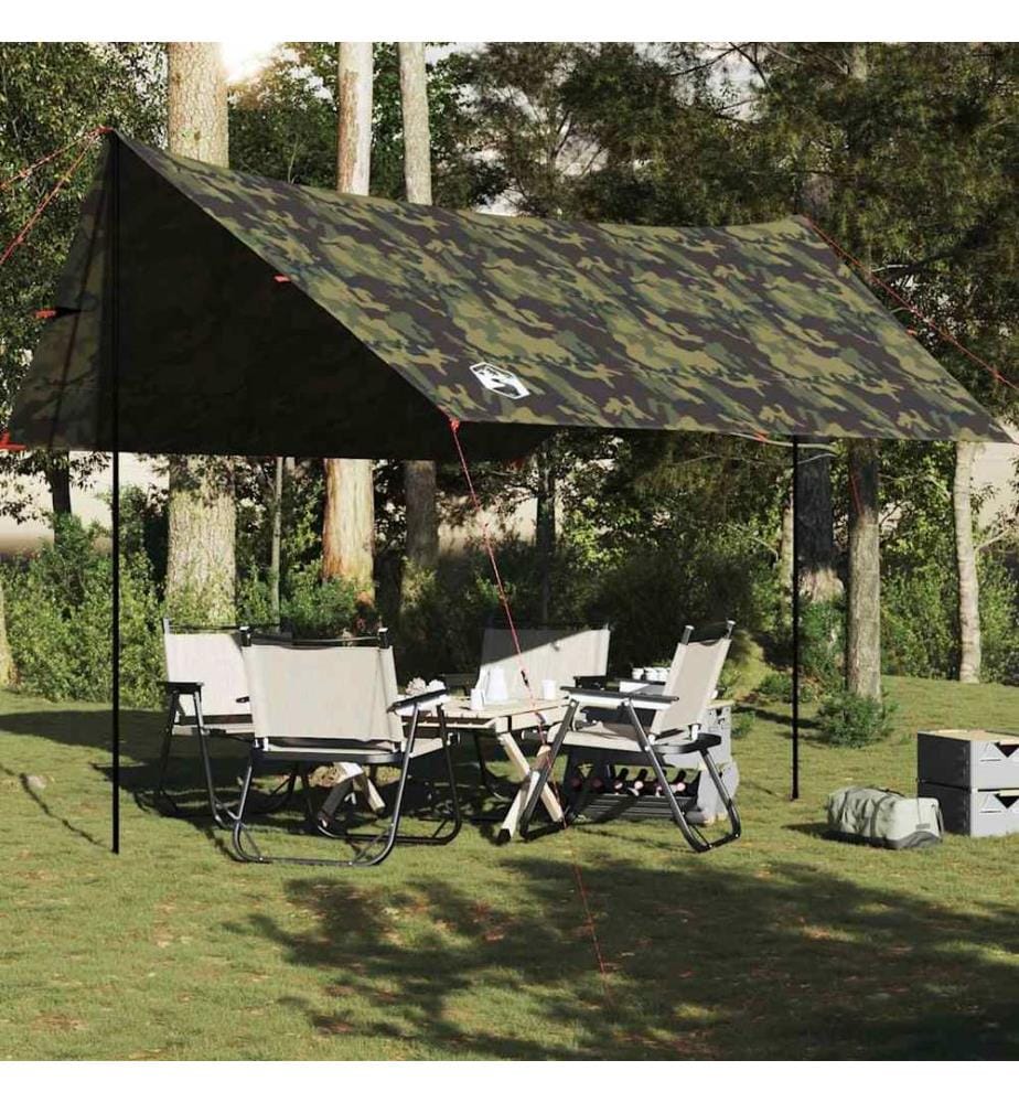 Tarp Tarnmuster 438x376x212 cm Wasserdicht