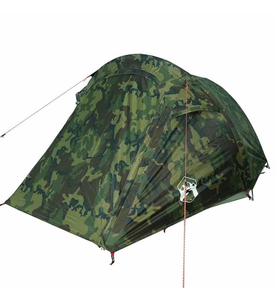 Tunnelzelt 3 Personen Camouflage Wasserdicht