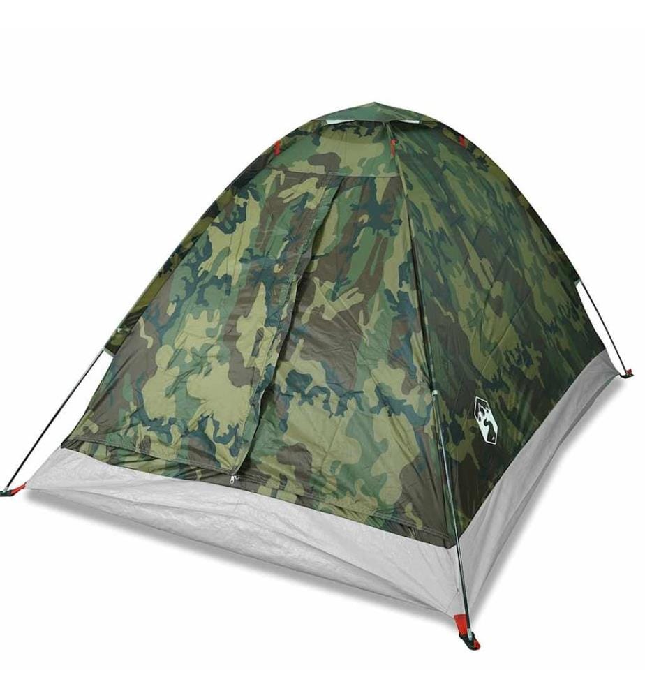 Kuppelzelt 4 Personen Camouflage Wasserdicht
