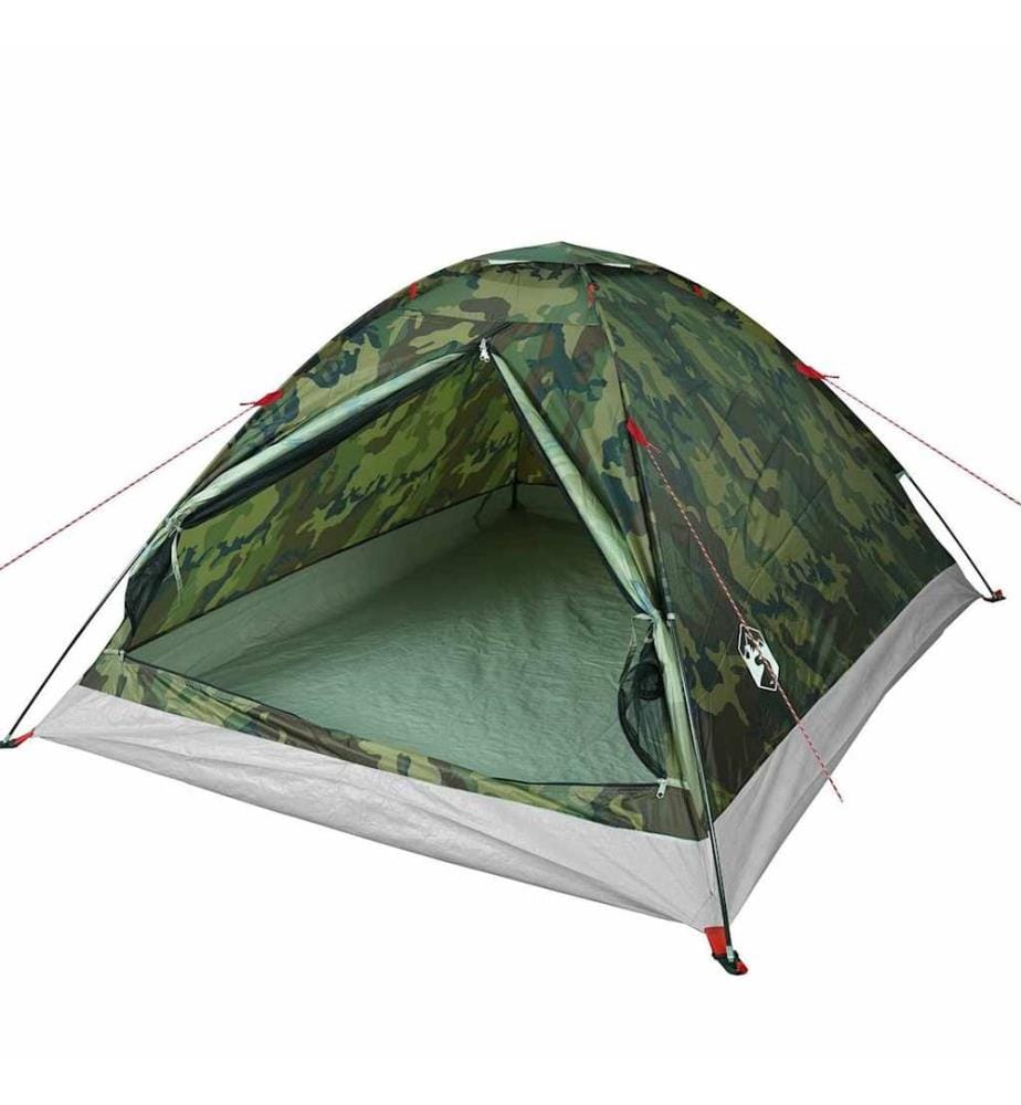 Kuppelzelt 4 Personen Camouflage Wasserdicht