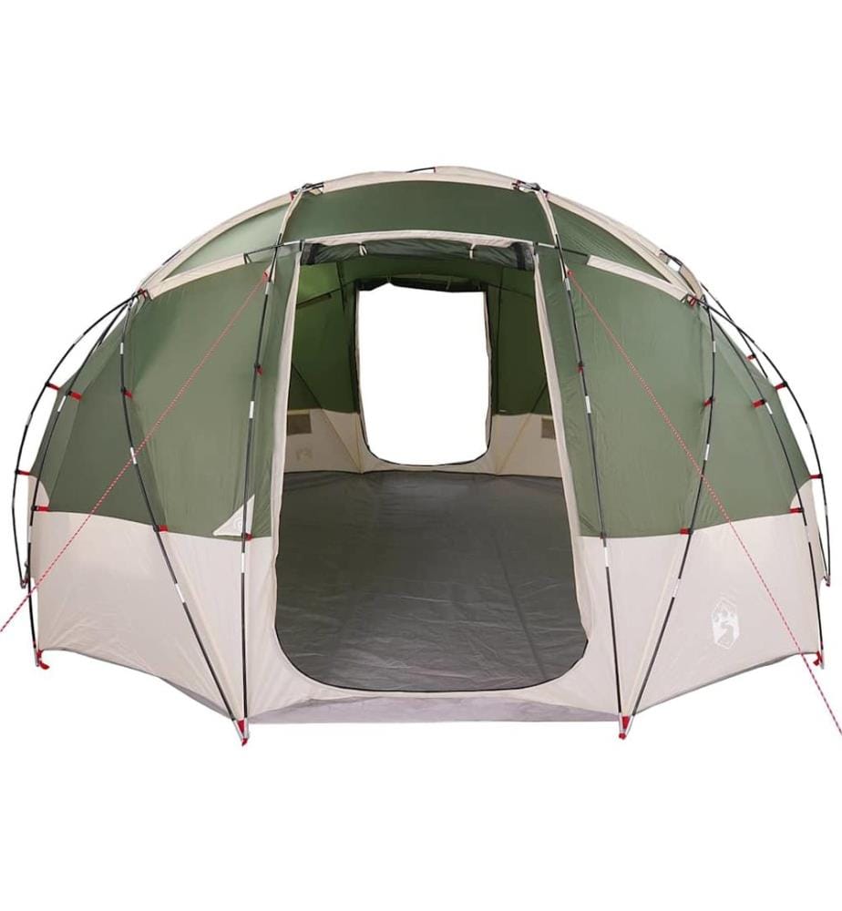 Tente Dôme avec toit Vert 475 x 475 x 235 cm taffetas