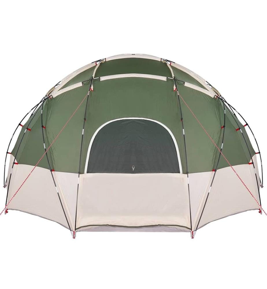 Tente Dôme avec toit Vert 475 x 475 x 235 cm taffetas