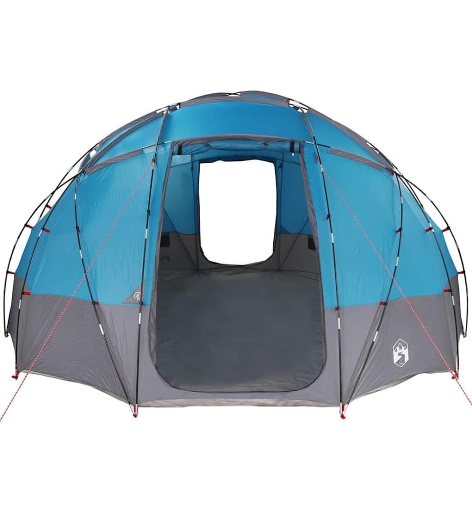 Kuppelzelt mit Dach mit Speicher Blau 475 x 475 x 235 cm Taft