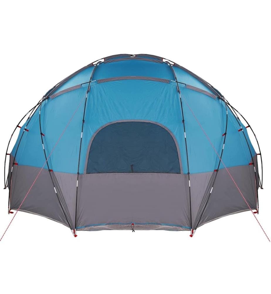Kuppelzelt mit Dach mit Speicher Blau 475 x 475 x 235 cm Taft
