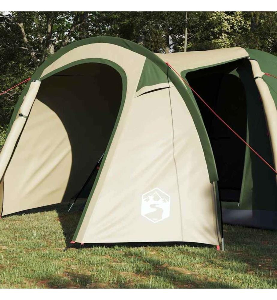 Tente Dôme Dôme avec toit avec stockage Vert 384 x 254 x 170 cm
