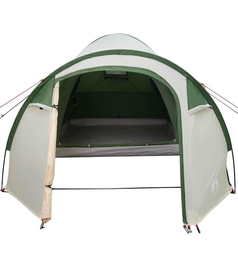 Tente Dôme Dôme avec toit avec stockage Vert 384 x 254 x 170 cm