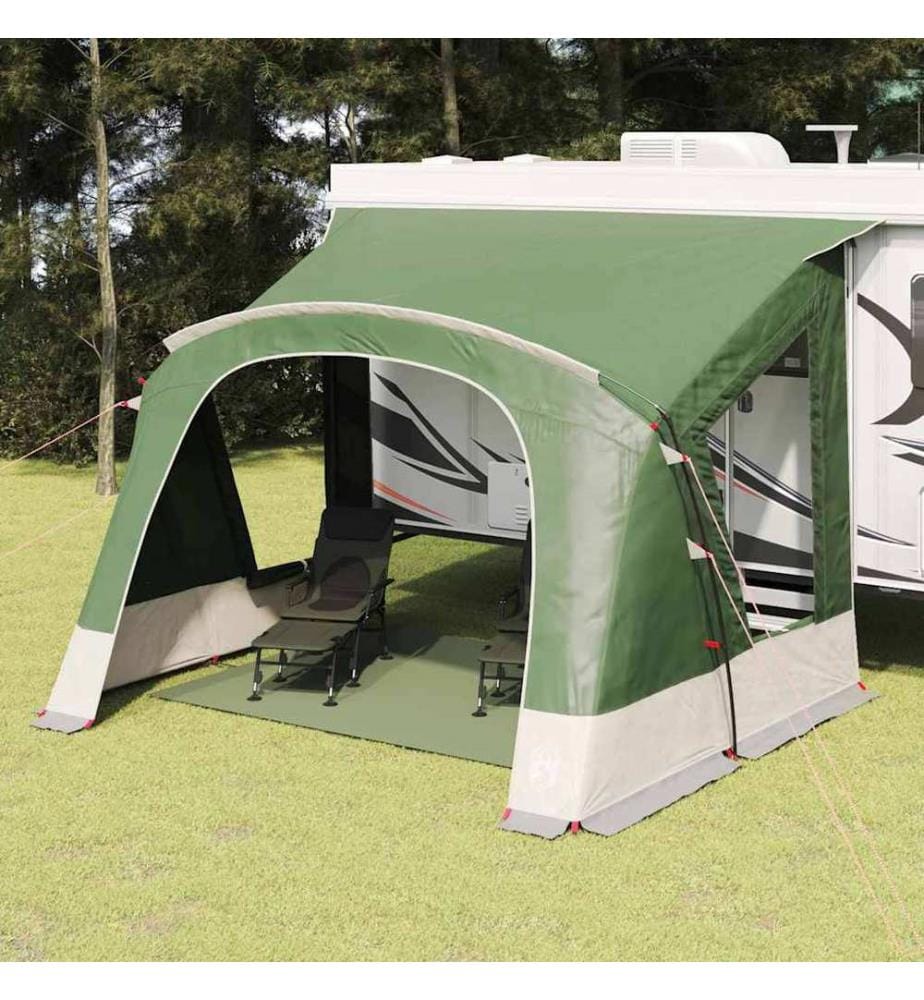Tente de Caravan 5-Personnes avec toit Vert 410 x 275 x 245 cm