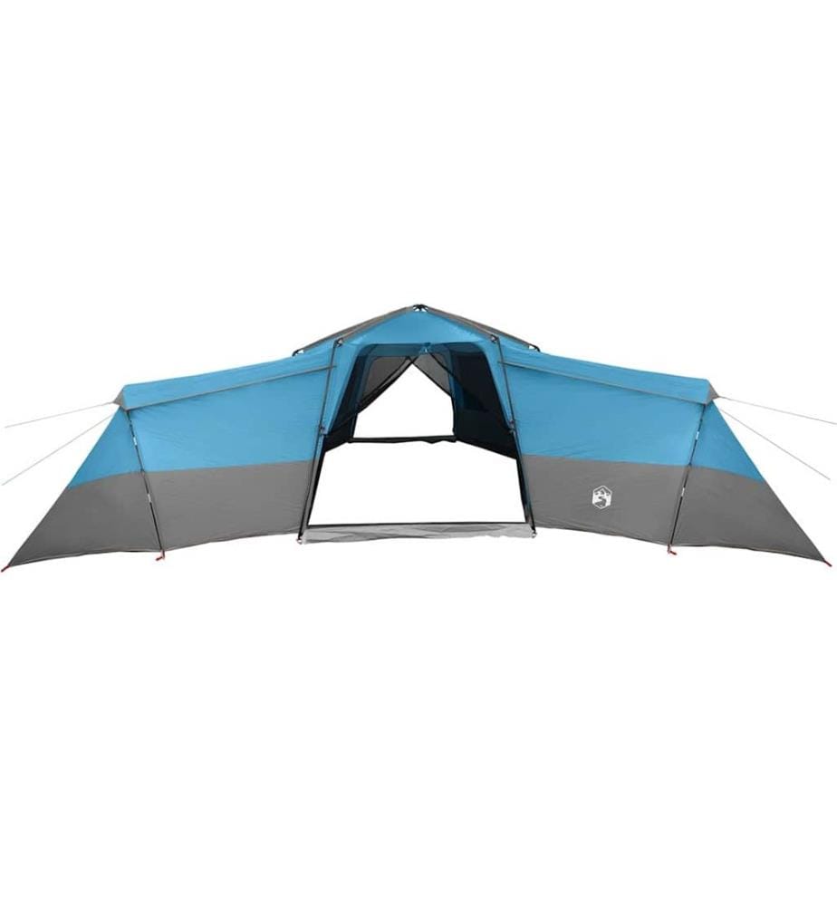 Familienzelt mit Dach mit Speicher Blau 833 x 585 x 216 cm Taft
