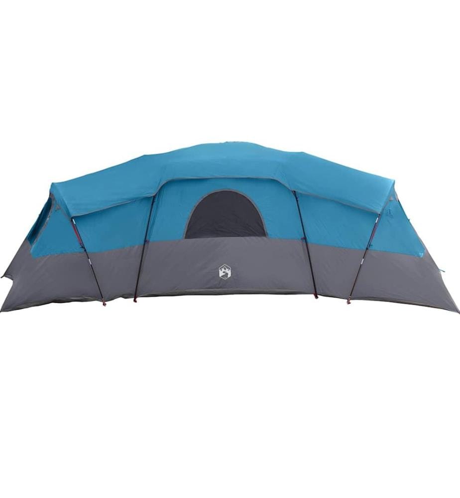 Familienzelt mit Dach mit Speicher Blau 762 x 655 x 218 cm Taft